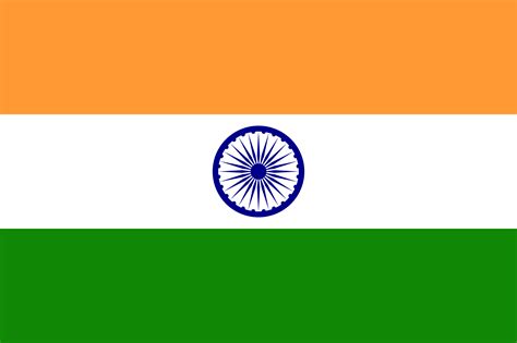 bandeira da índia